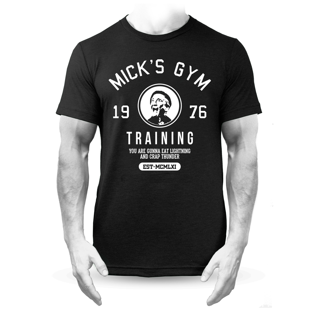 Balboa Mick's Gym Mens Funny Rocky Movie Vest Balboa Boxing Boxer MMA Training Top 