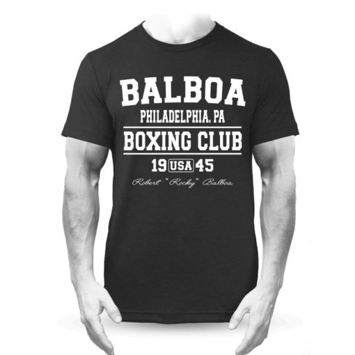 Balboa Boxing Club Black Training Premium T-Shirt Rocky