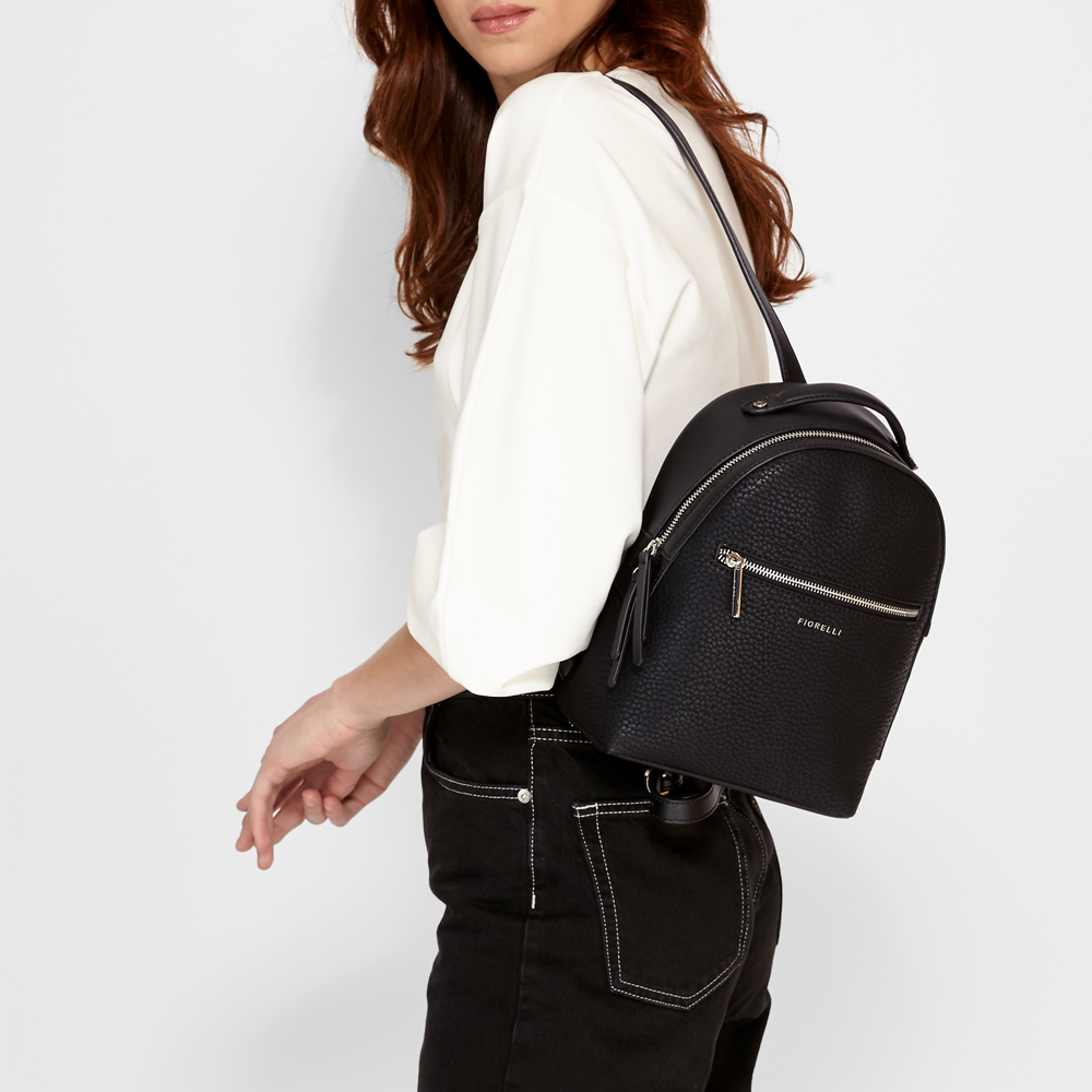 Fiorelli Anouk Black Small Backpack - IC Clothing