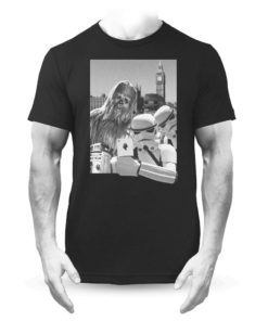 Selfie Star Wars T-Shirt Black