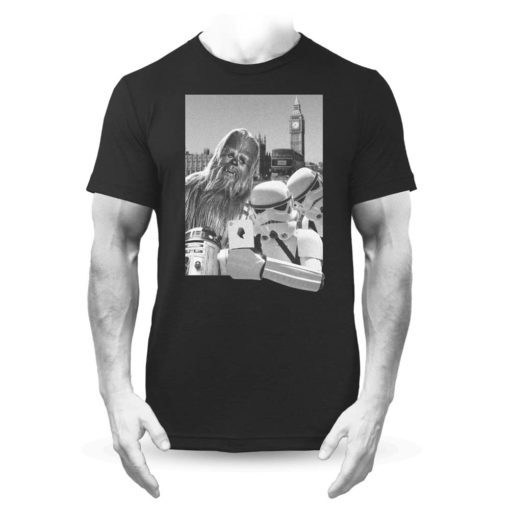 Selfie Star Wars T-Shirt Black