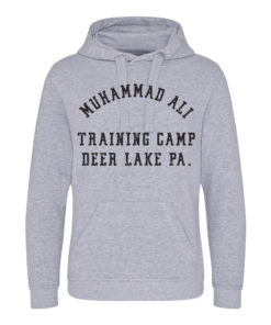 Muhammad Ali Deer Lake Training Camp Boxing Grey Superior Premium Hoody