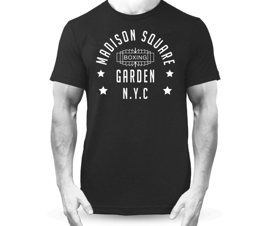 Madison Square Garden Nyc Boxing Premium T Shirt Black Ic Clothing