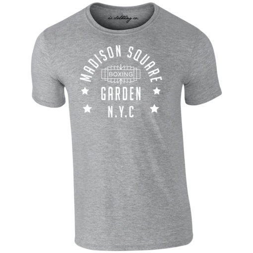 Madison Square Garden NYC Boxing Premium T-Shirt Grey