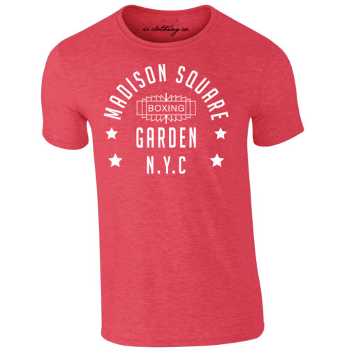 Madison Square Garden NYC Boxing Premium T-Shirt Red