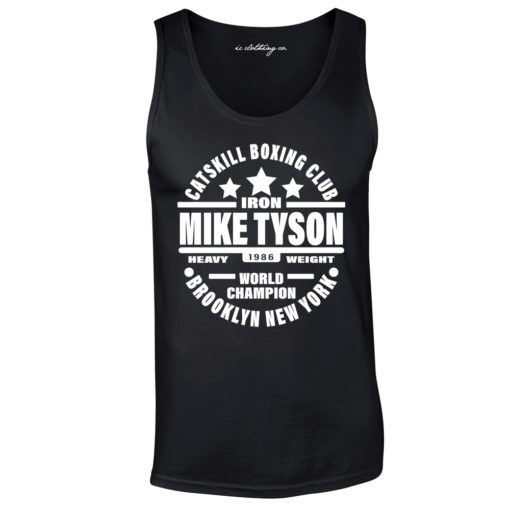 Iron Mike Tyson Catskill Boxing Club Vest Black