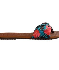 Havaianas Womens You Saint Tropez Rust Flip Flops