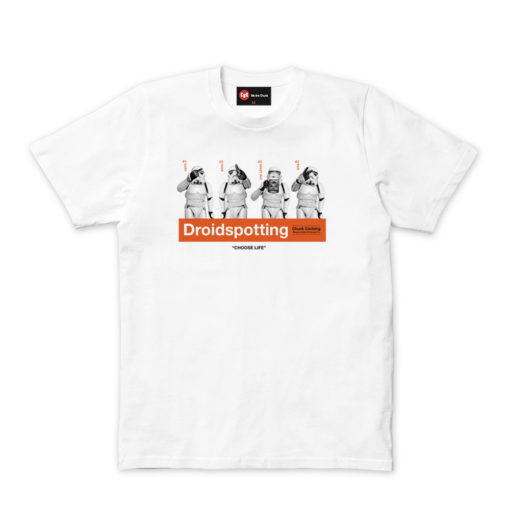 Chunk Droidspotting White Mens T-shirt