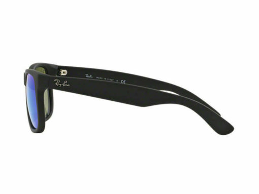 Ray-Ban Justin Color Mix Black Blue Mirror Sunglasses RB4165-622