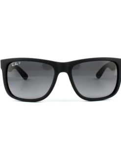 Ray-Ban Justin Classic Black Polarized Sunglasses RB4165-622-T355