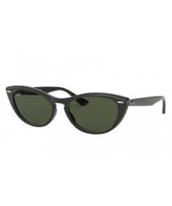 Ray-Ban Nina Black Green Sunglasses RB4314N-601/31