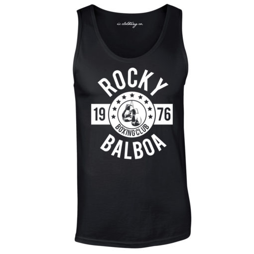 Rocky Balboa Boxing Club Vest Black
