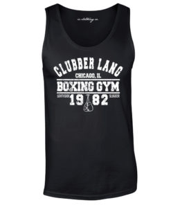 Clubber Lang Boxing Gym Rocky Balboa Vest Black