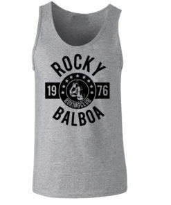 Rocky Balboa Boxing Club Vest Grey