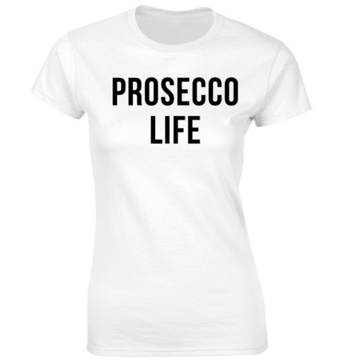 PROSECCO LIFE WHITE T-SHIRT