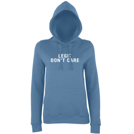 LEGIT DON'T CARE HOODY - AIRFORCE BLUE