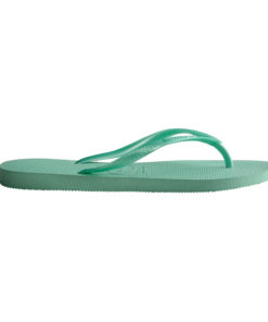 Havaianas Womens slim green dew flip flops