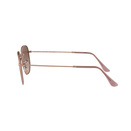 Ray-Ban Hexagonal Flat Lenses Copper Sunglasses
