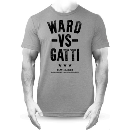 Ward V Gatti Boxing Fight Grey Premium Men's T-Shirt