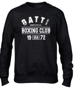 Gatti Boxing Club Black Men's Premium Crew Sweater