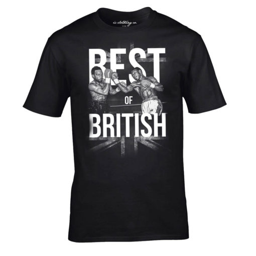 Nigel Benn v Chris Eubank Fight Boxing Premium Black T-Shirt