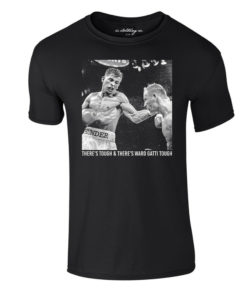 Ward V Gatti Fight Boxing Premium Black T-Shirt
